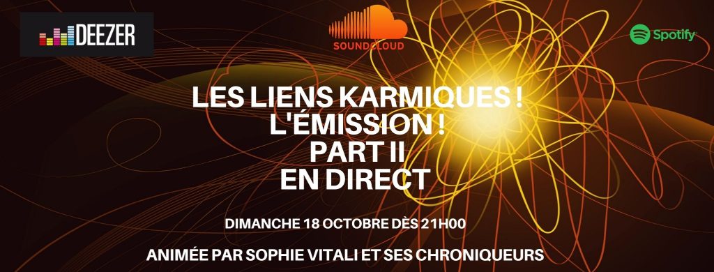 Voyance spirituelle pas chère et sérieuse avec Sophie Vitali et ses médiums spirituels pendant l'émission : Les liens karmiques ! sur Mystik Radio