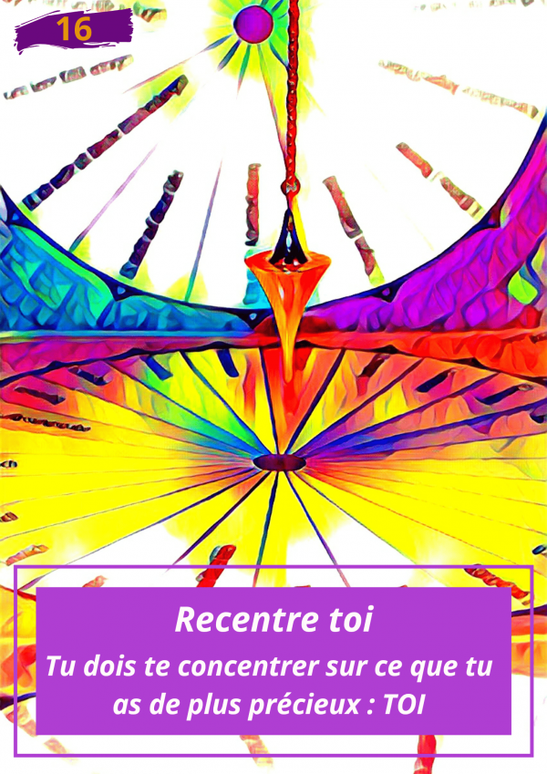 Oracle Le messager spirituel : Carte N°17 : J'accepte d'être authentique