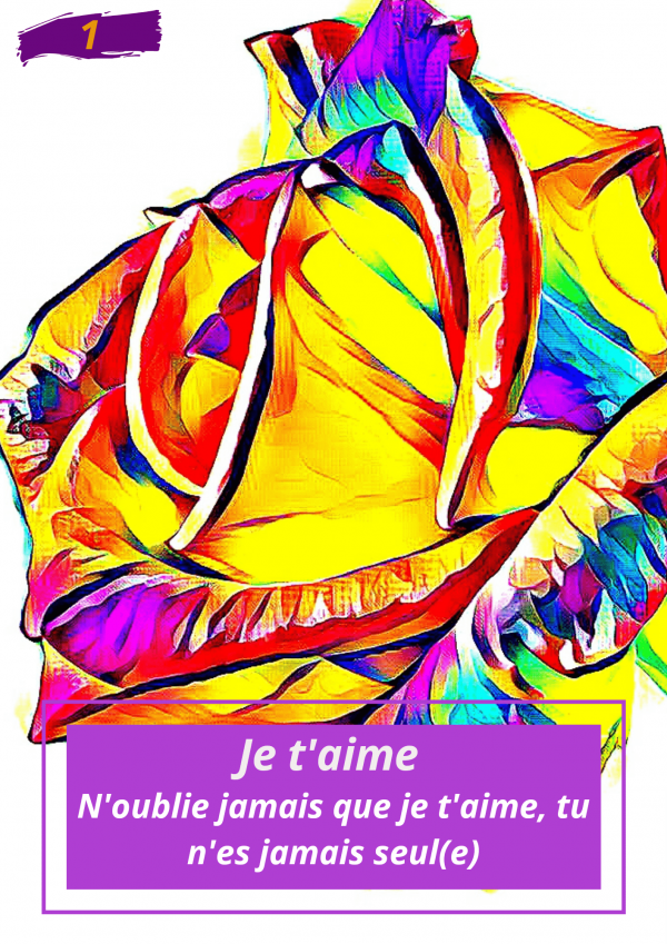 Oracle Le messager spirituel : Carte N°1 : Je t'aime