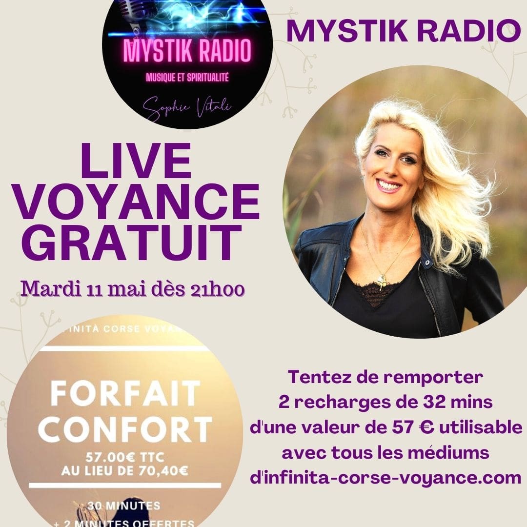 Voyance gratuite avec Sophie Vitali et ses voyants