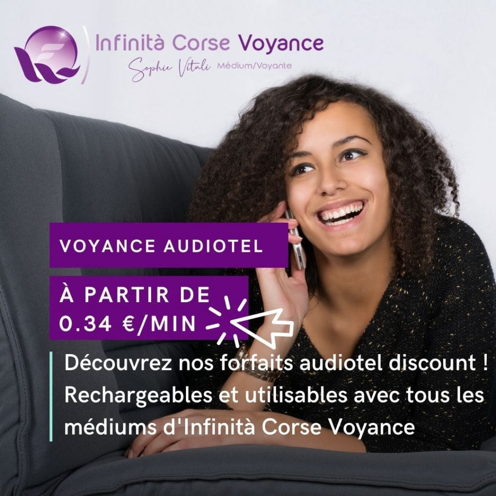 Voyance immédiate par audiotel discount à partir de 0.30 €/min avec Sophie Vitali célèbre médium et voyante