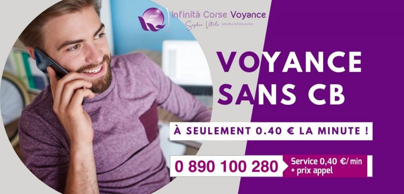 Voyance sans attente fiable sans CB ou par audiotel immédiate avec Sophie Vitali et ses voyants à seulement 0.40 € la minute au : 0890 100 280