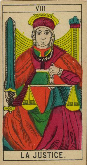 La justice / Tarot amour été 2021