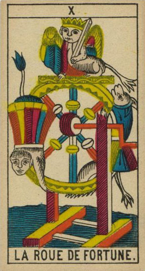 La roue de la fortune / Tarot amour été 2021