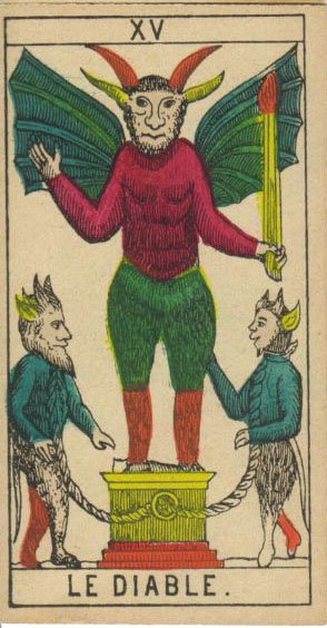 Le diable / Tarot amour été 2021