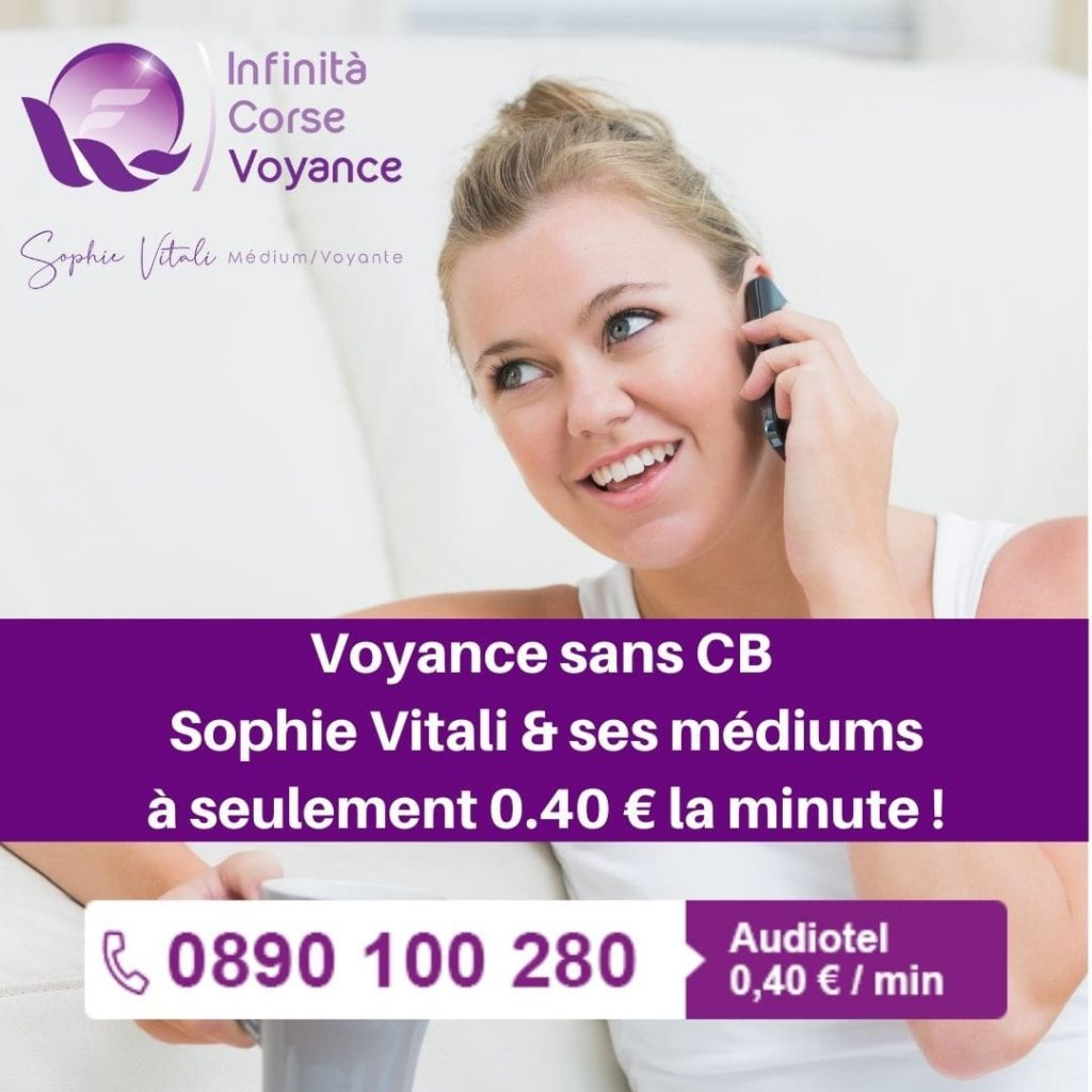 Voyance sans CB avec Sophie Vitali spécialiste de la voyance discount par téléphone