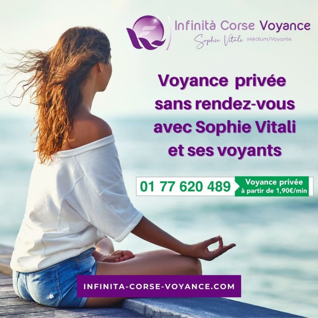 Voyance en privé discount sérieuse et fiable sans rendez-vous avec Sophie Vitali célèbre médium et voyante corse