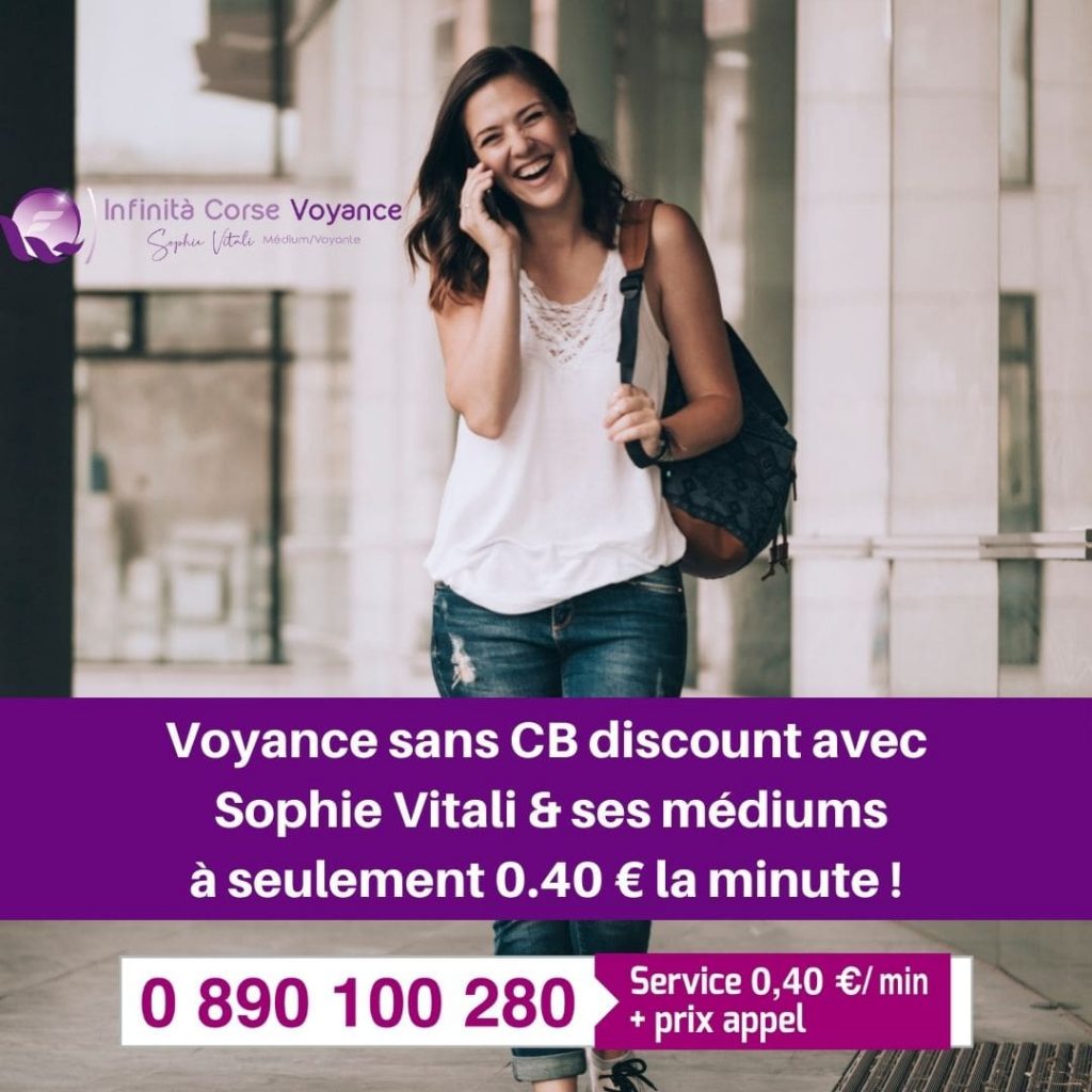 Voyante par téléphone ou audiotel sans carte bancaire précise et sérieuse avec Sophie Vitali et ses médiums reconnus