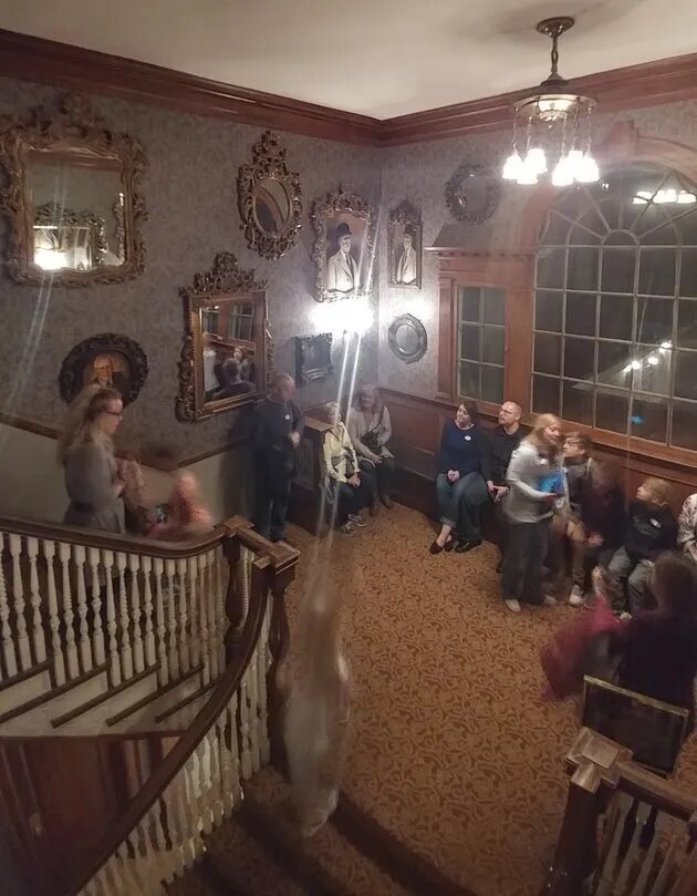 Photo prise par une famille en séjour au Stanley hôtel crédit Mausling