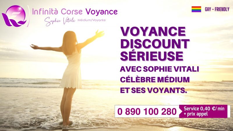 Voyance sans CB discount avec la célèbre médium Sophie Vitali et sa sélection des meilleurs médiums et voyants