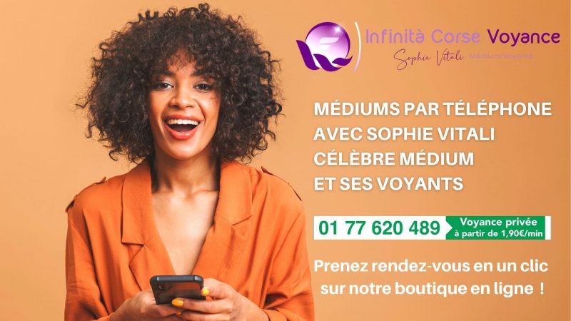 Sophie Vitali, célèbre médium et voyante par téléphone au : 0177 620 489 à 2.20 € la minute !