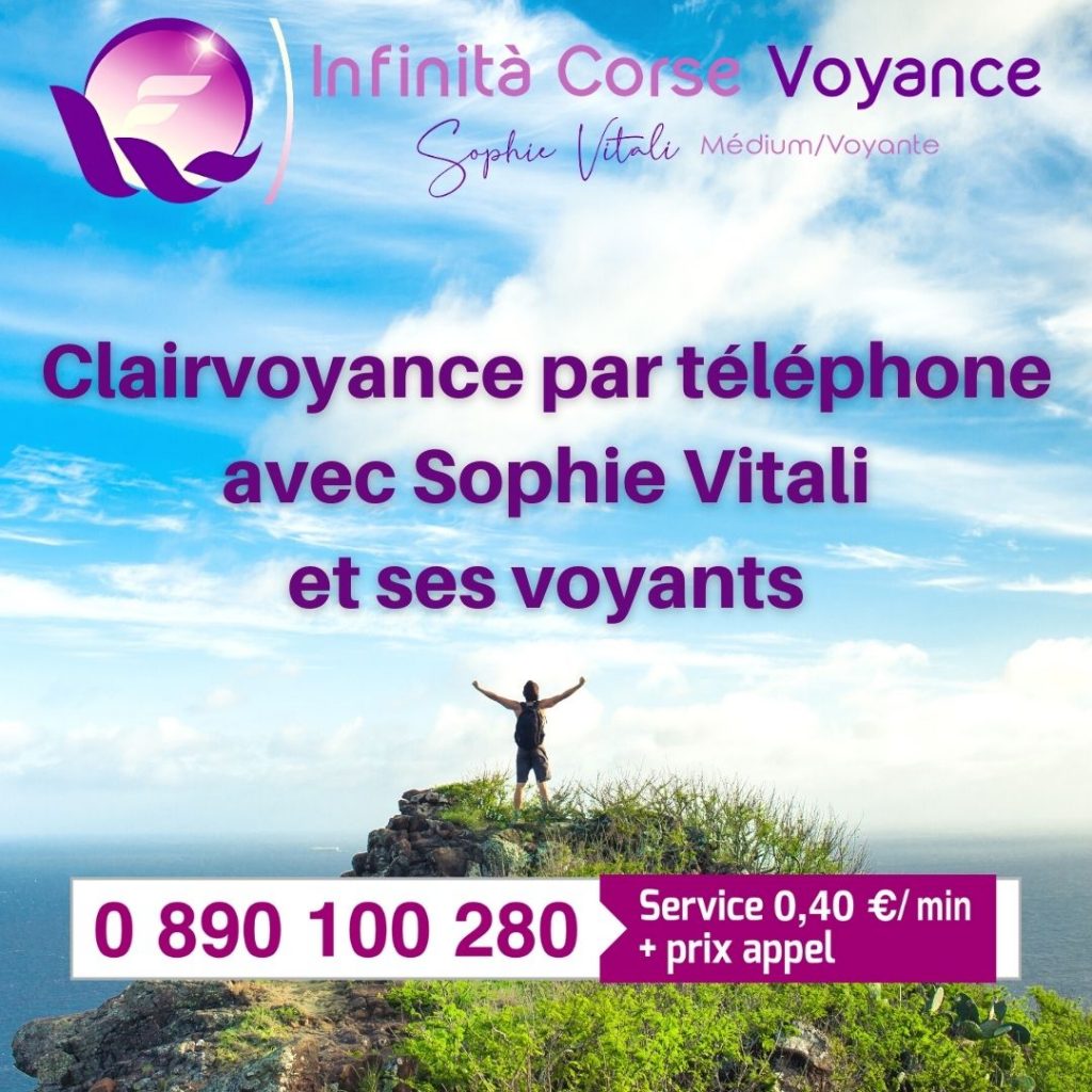 Clairvoyance par audiotel à seulement 0.40 e la minute avec la célèbre voyante corse Sophie Vitali