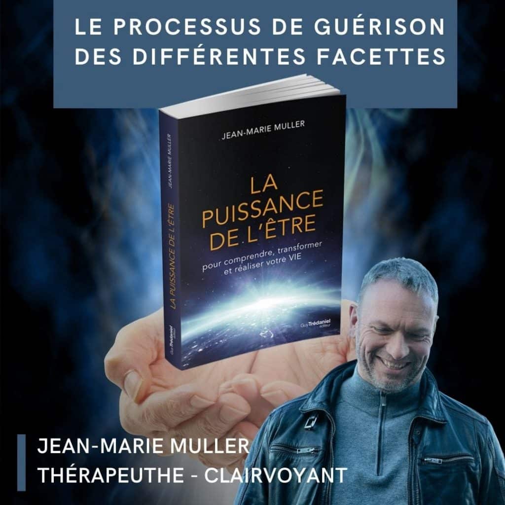 Le processus de guérison des différentes facettes par Jean-Marie Muller auteur du livre : La puissance de l'être. | Sophie Vitali