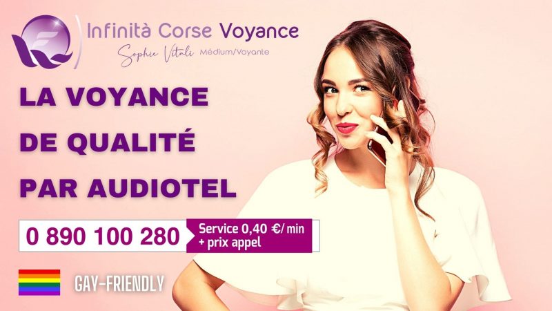 Voyante par audiotel sérieuse et de qualité avec Sophie Vitali célèbre médium et voyante corse