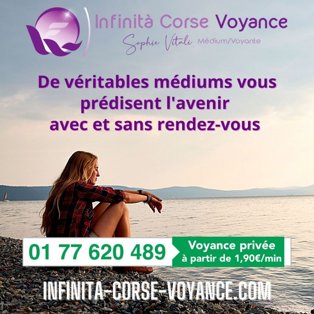 Voyance spirituelle pas chère et sérieuse en privé avec Sophie Vitali célèbre médium et voyante reconnue par l'INAD (Institut National des Arts Divinatoires) et par la presse officielle