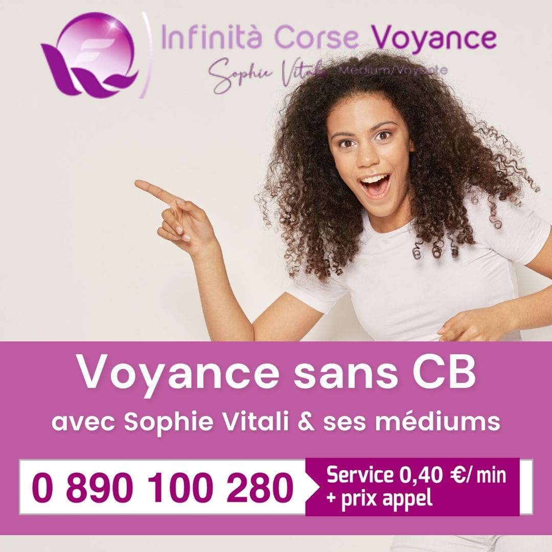 Voyance sans CB à seulement 0.40 centimes par minute avec la célèbre voyante Sophie Vitali
