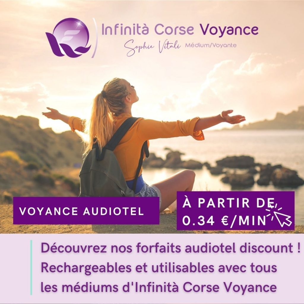 Voyance par audiotel sérieuse à prix discount pas chère avec la célèbre médium : Sophie Vitali