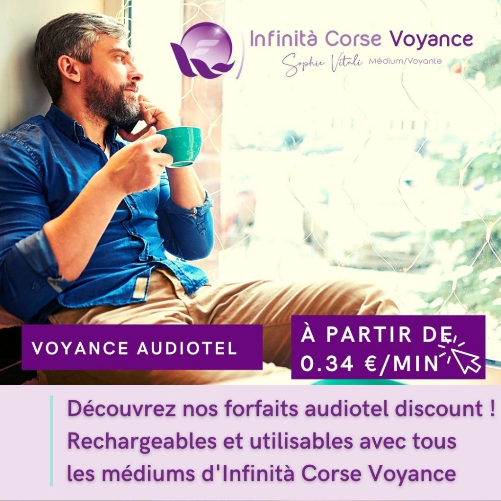 Voyante par audiotel à partir de 0.30 € la minute avec Sophie Vitali célèbre médium et voyante corse