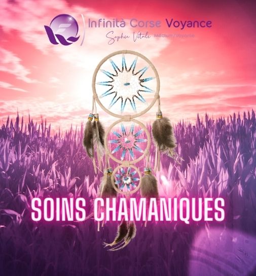 Soin chamanique avec Sophie Vitali célèbre médium et chamane corse praticienne en énergies multi-dimensionnelles (shamballah)