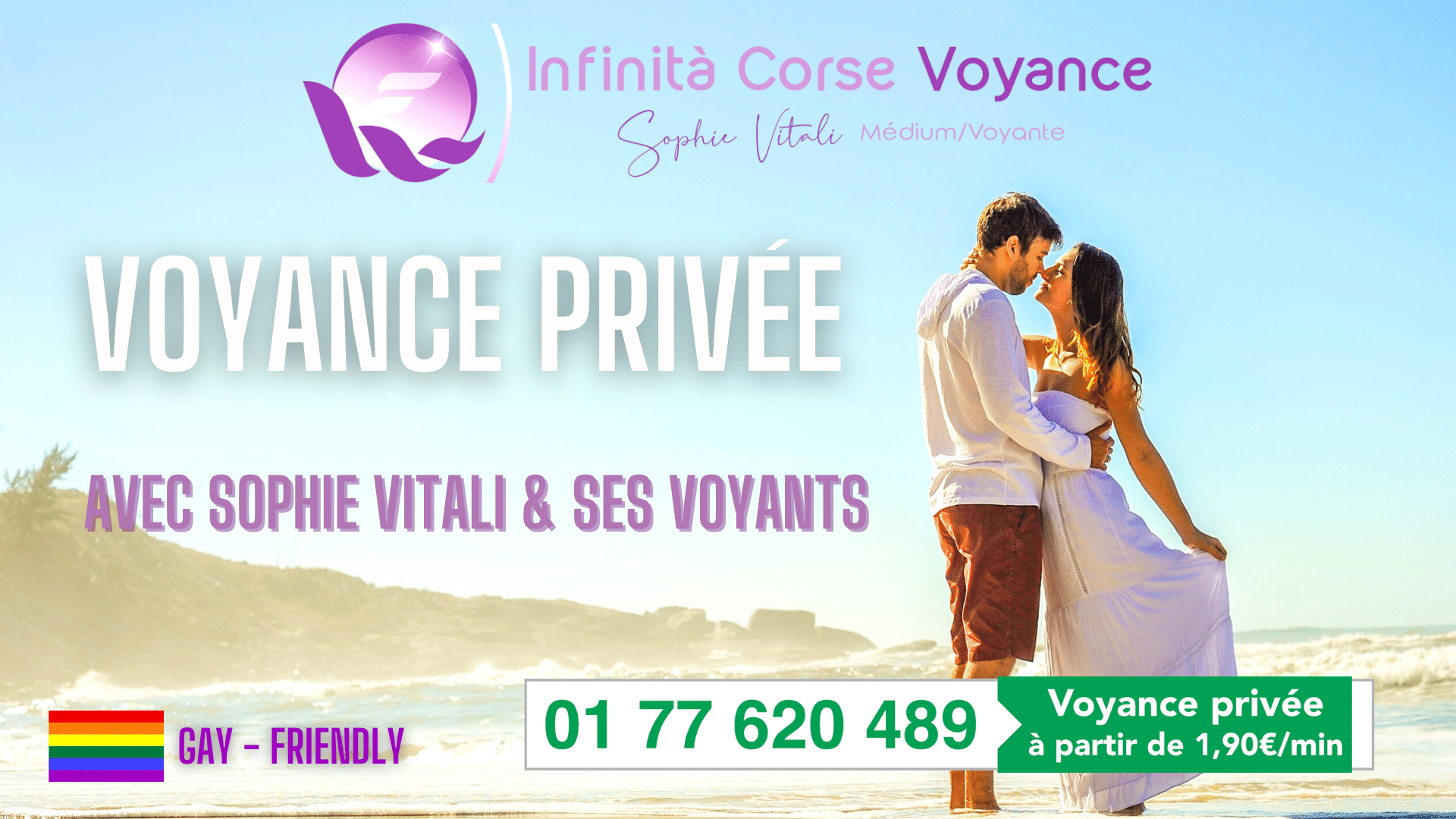 Voyance privée par téléphone avec CB (carte bancaire) sérieuse ⭐️- Consultation en privé en ligne à partir de 1.50 €/min avec la célèbre médium Sophie Vitali