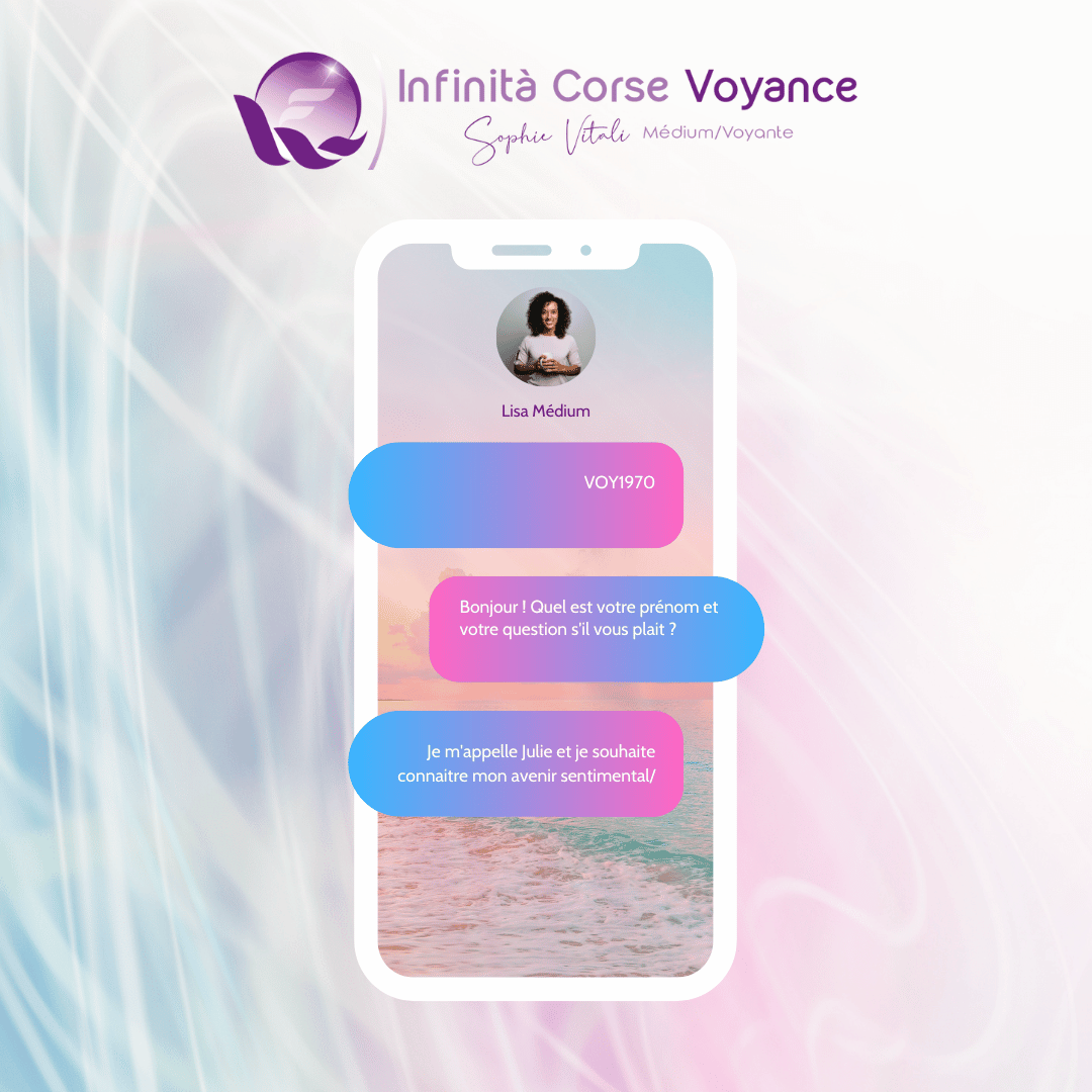 Voyance par SMS rapide et discrète avec Sophie Vitali, médiums sérieux et reconnus - Consultation de voyance par SMS sérieuse et de qualité avec un véritable voyant !
