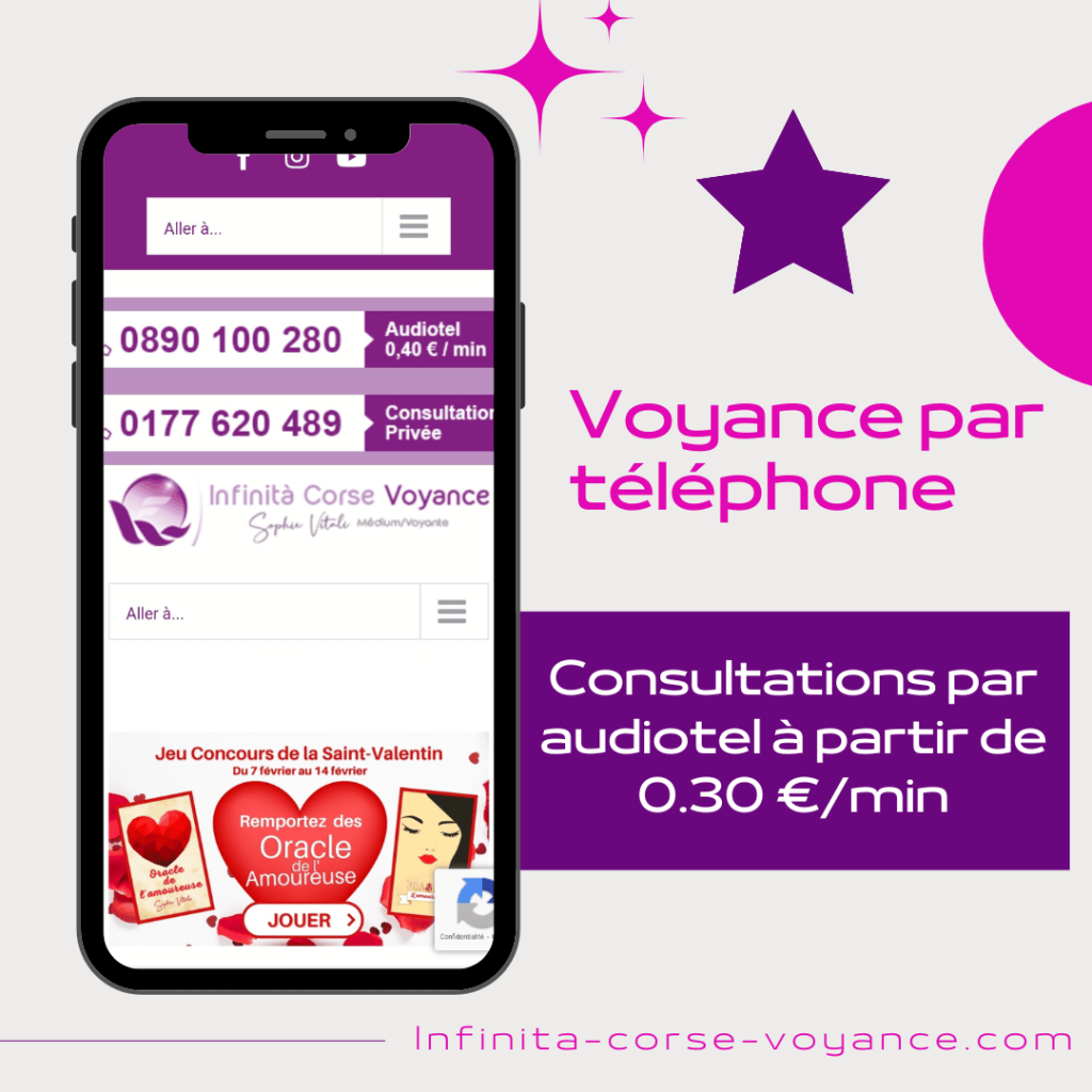 Plateforme de voyance sérieuse par téléphone avec Sophie Vitali et ses meilleurs voyants