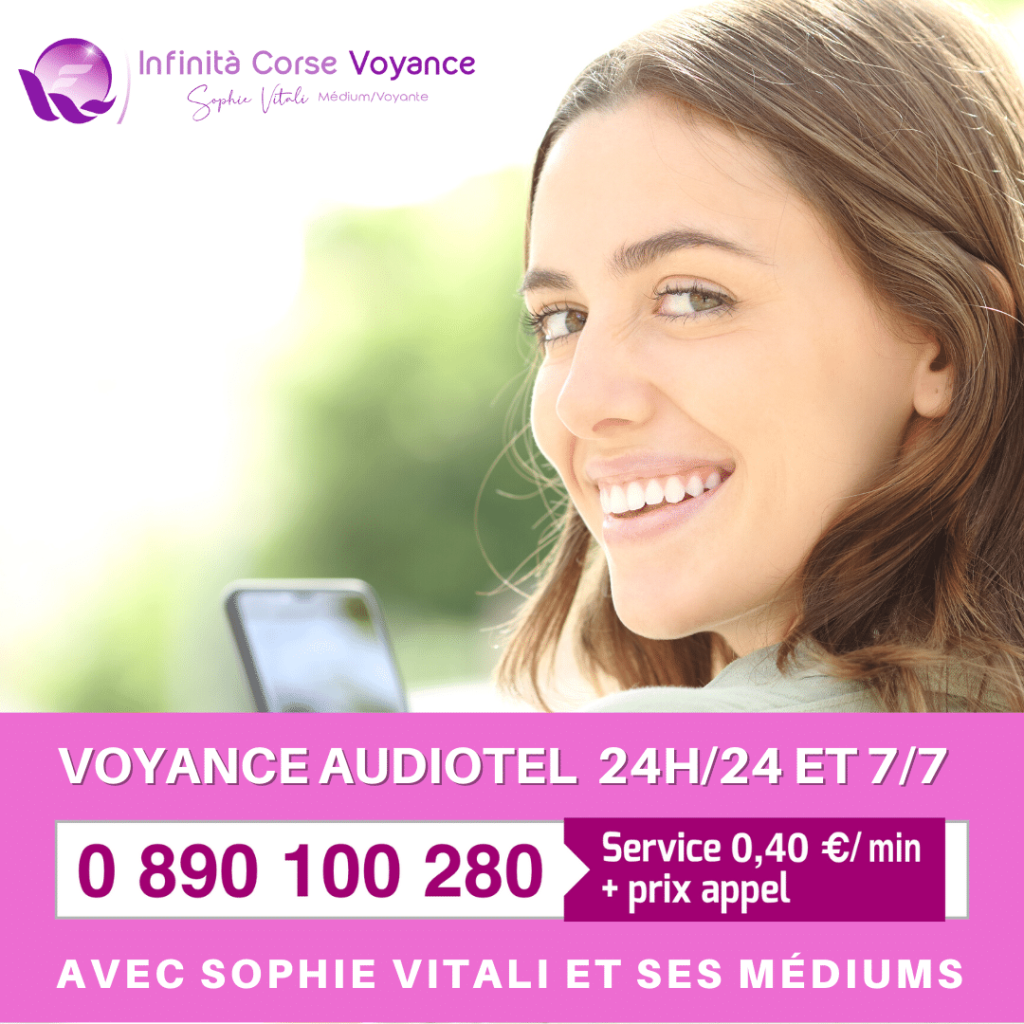 Consultation de clairvoyance par téléphone sérieuse et de qualité avec Sophie Vitali célèbre médium