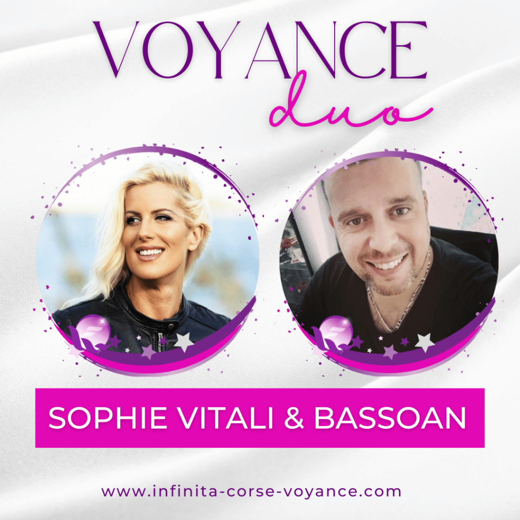 Plateforme de voyance sérieuse avec des consultations duo réalisées par Sophie Vitali médium spirituel et Bassoan