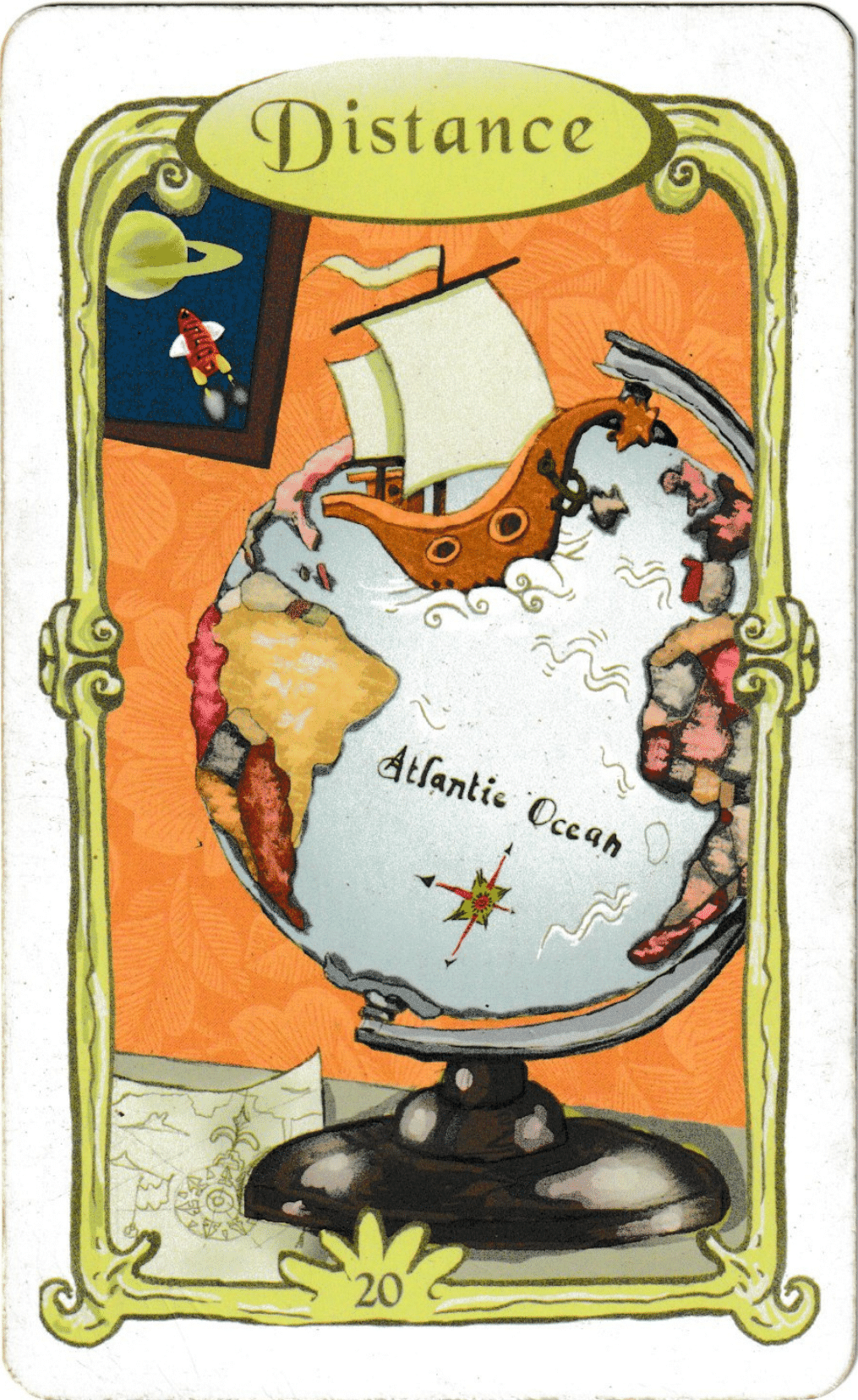 Oracle des Miroirs : la carte Distance - Signification et interprétation complète