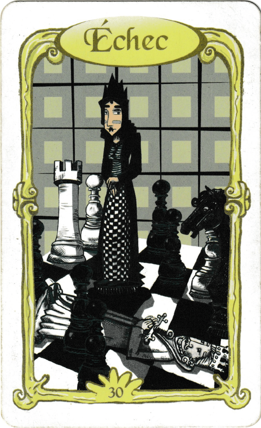 Oracle des Miroirs : la carte Échec - Signification et interprétation complète