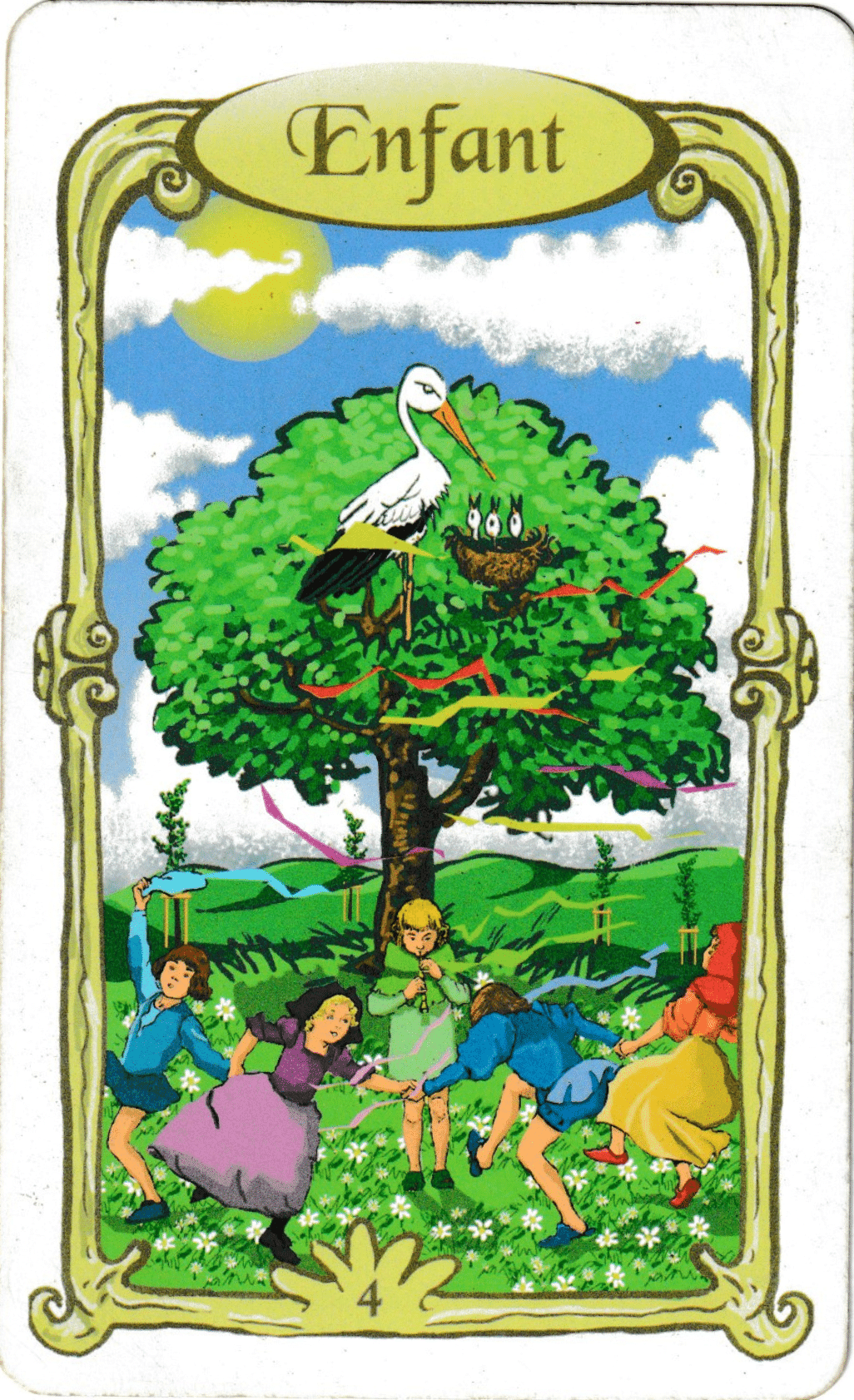 Oracle des Miroirs : la carte Enfant - Signification et interprétation complète