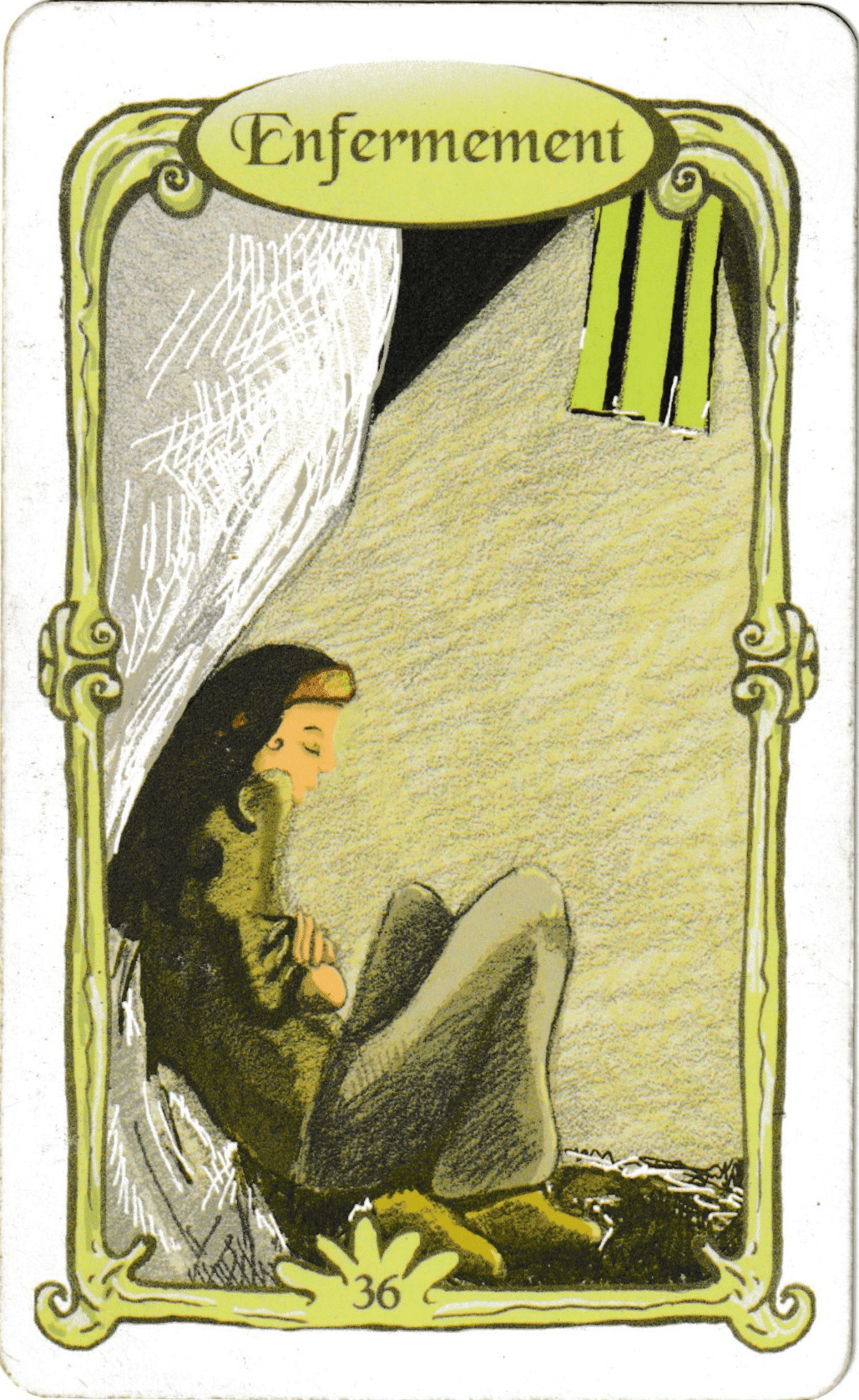 Oracle des Miroirs : la carte Enfermement - Signification et interprétation complète