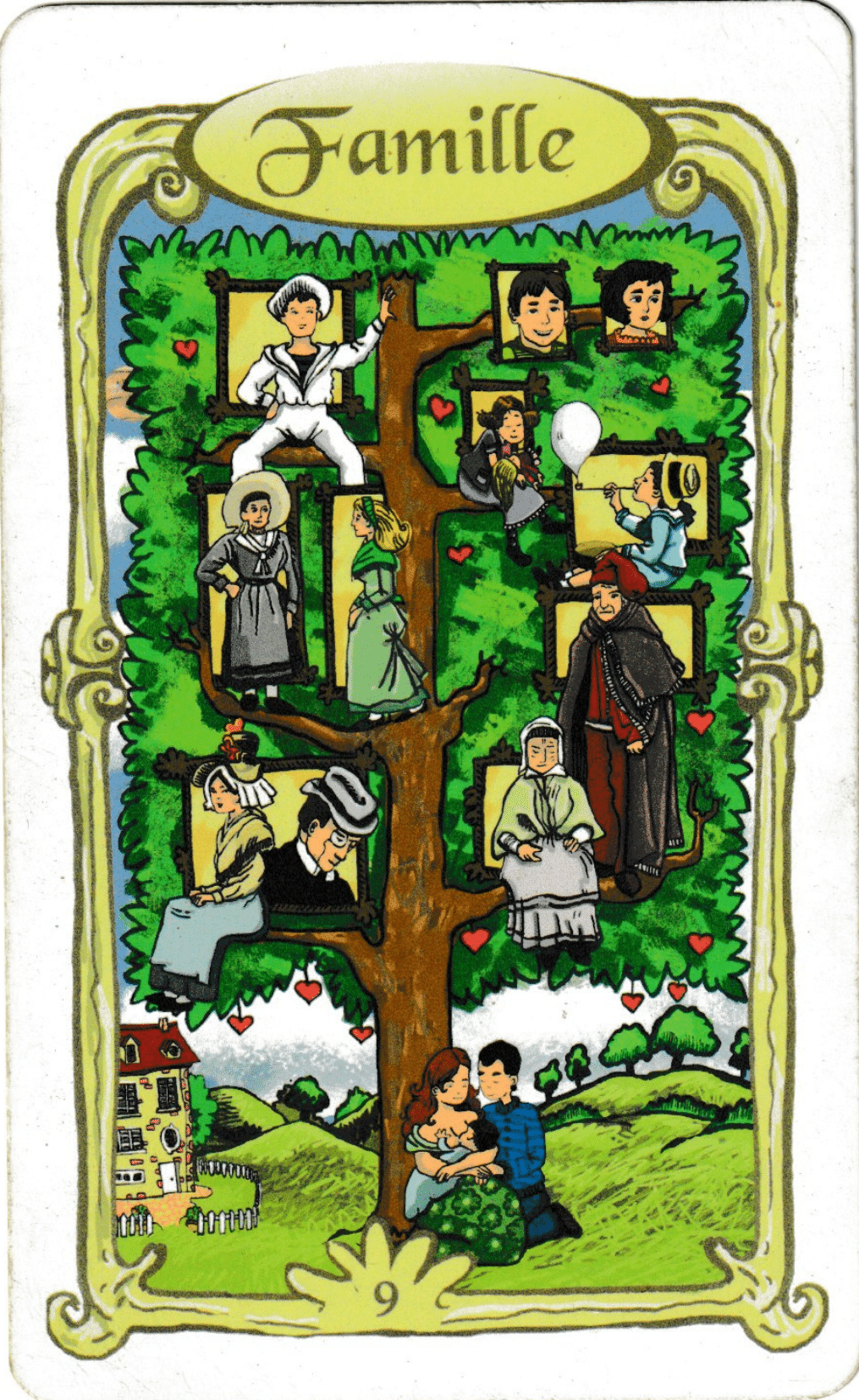 Oracle des Miroirs : la carte Famille - Signification et interprétation complète