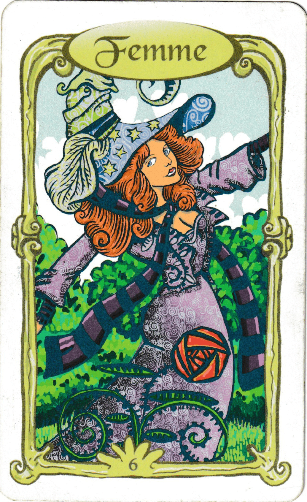 Oracle des Miroirs : la Carte Femme - Signification et Interprétation Complète