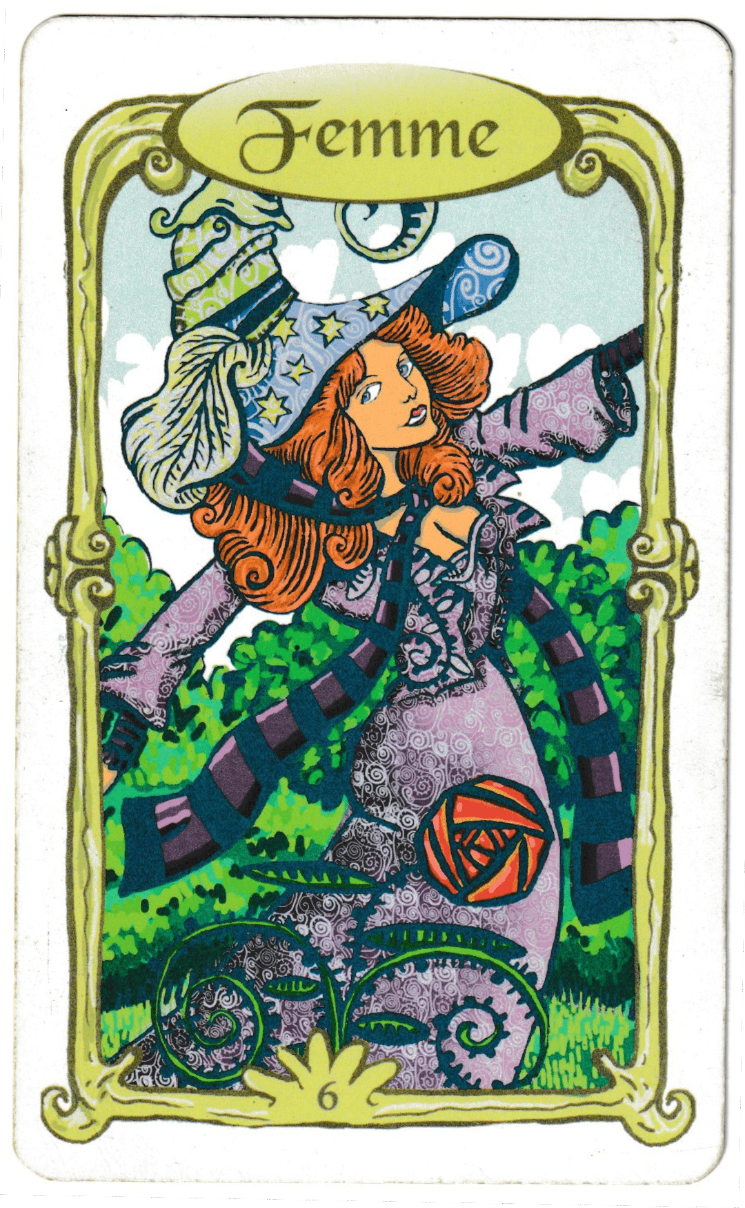 Oracle des Miroirs : la Carte Femme - Signification et Interprétation Complète