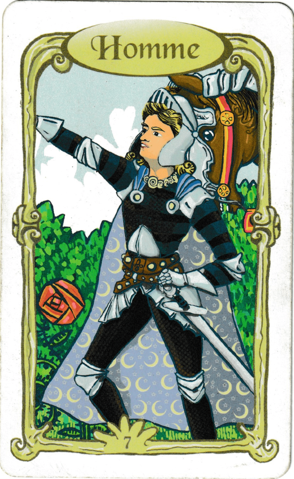 Oracle des Miroirs : la carte Homme - Signification et interprétation complète