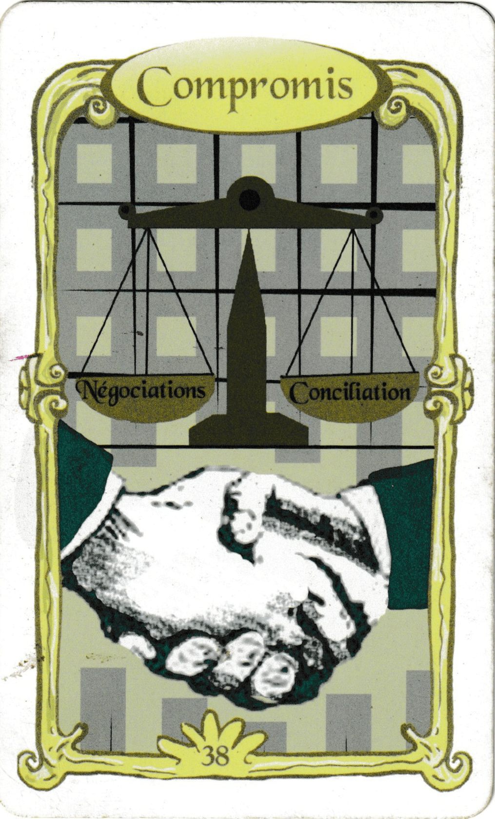 Oracle des Miroirs : la carte Compromis - Signification et interprétation complète