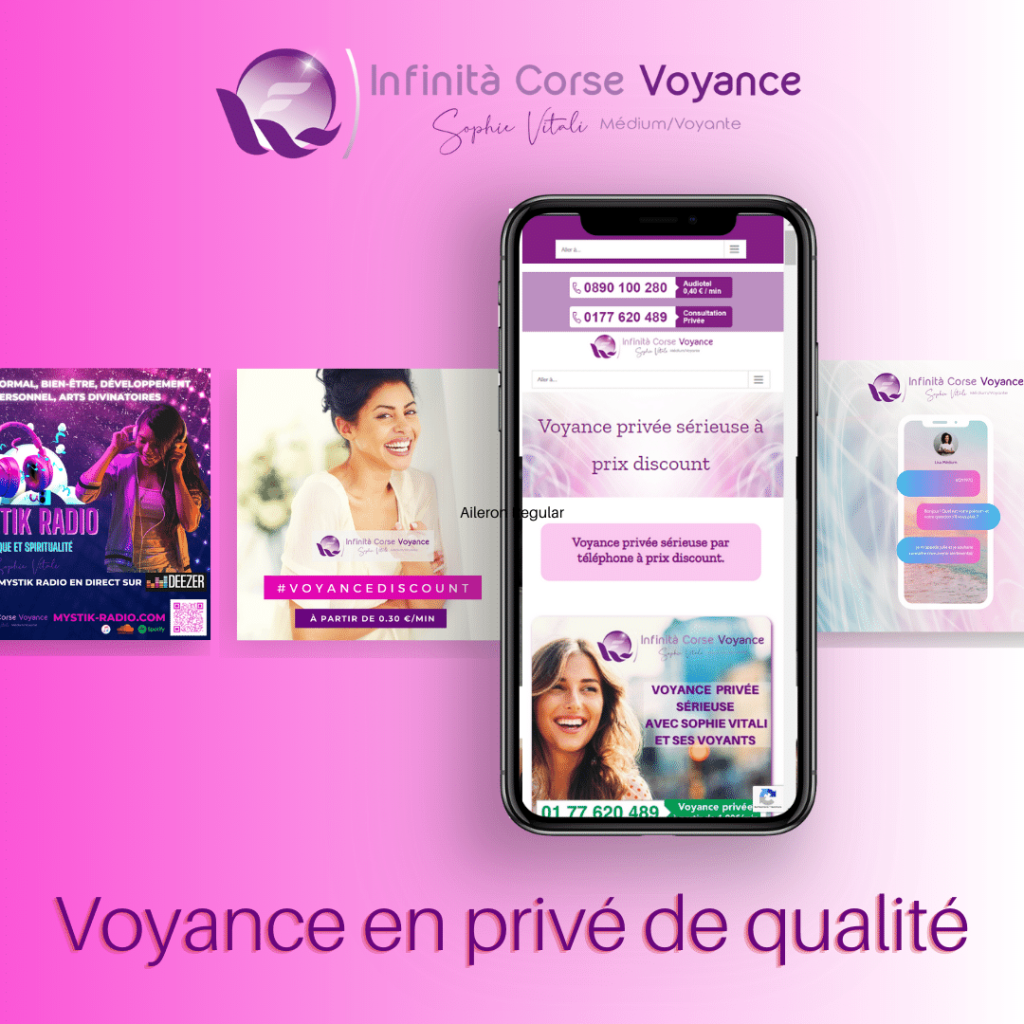 Les avantages d'une voyance par téléphone en privé de qualité, fiable et sérieuse avec Sophie Vitali célèbre médium