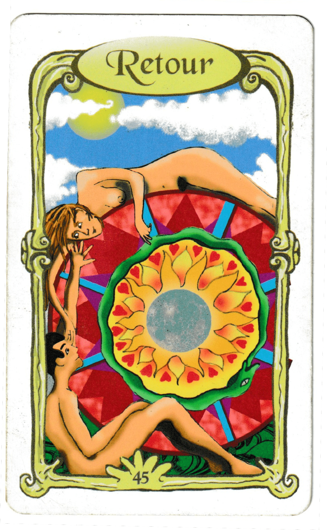 Oracle des Miroirs : la carte Retour – Signification et interprétation complète