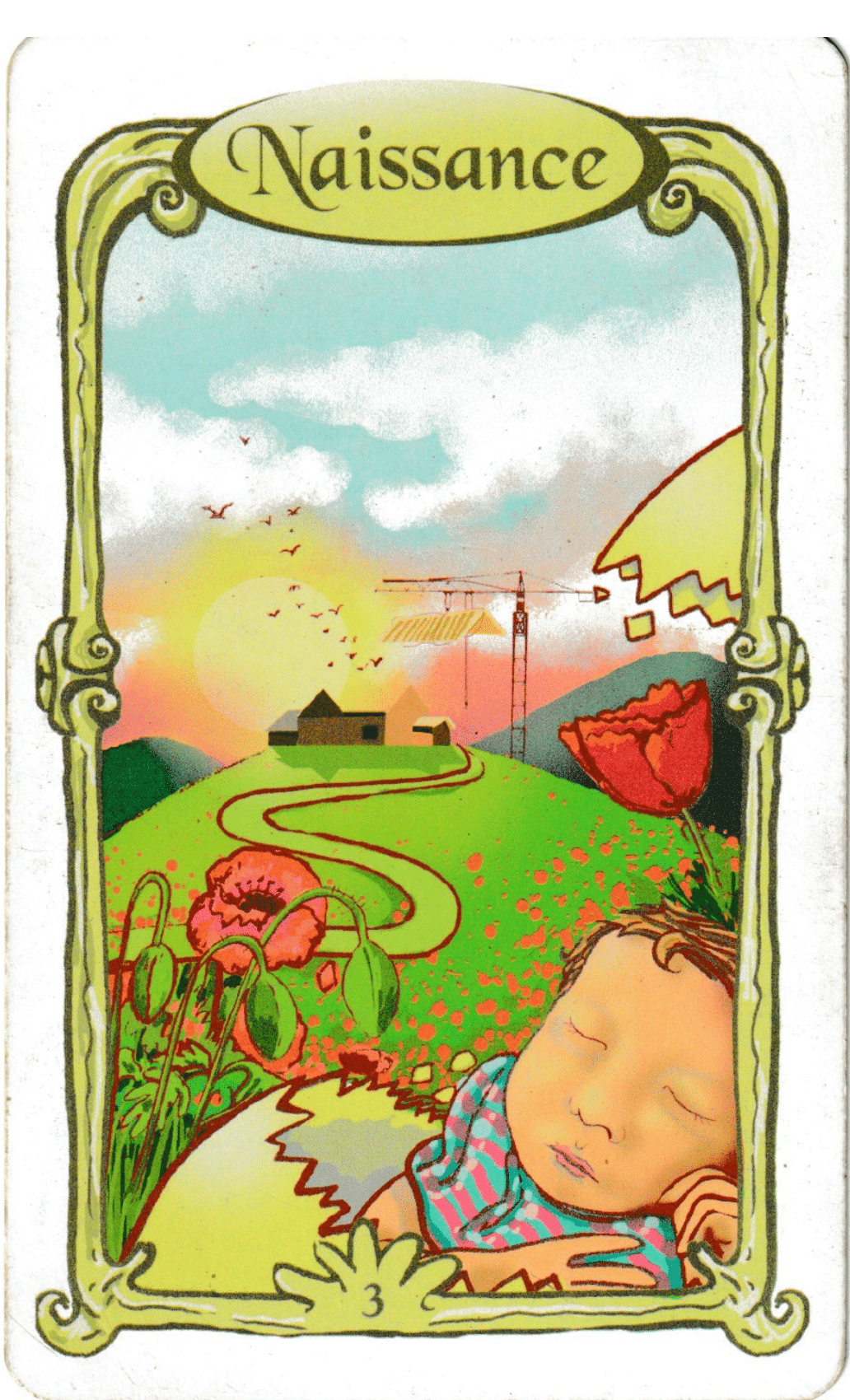 Oracle des Miroirs : la carte Naissance - Signification et interprétation complète