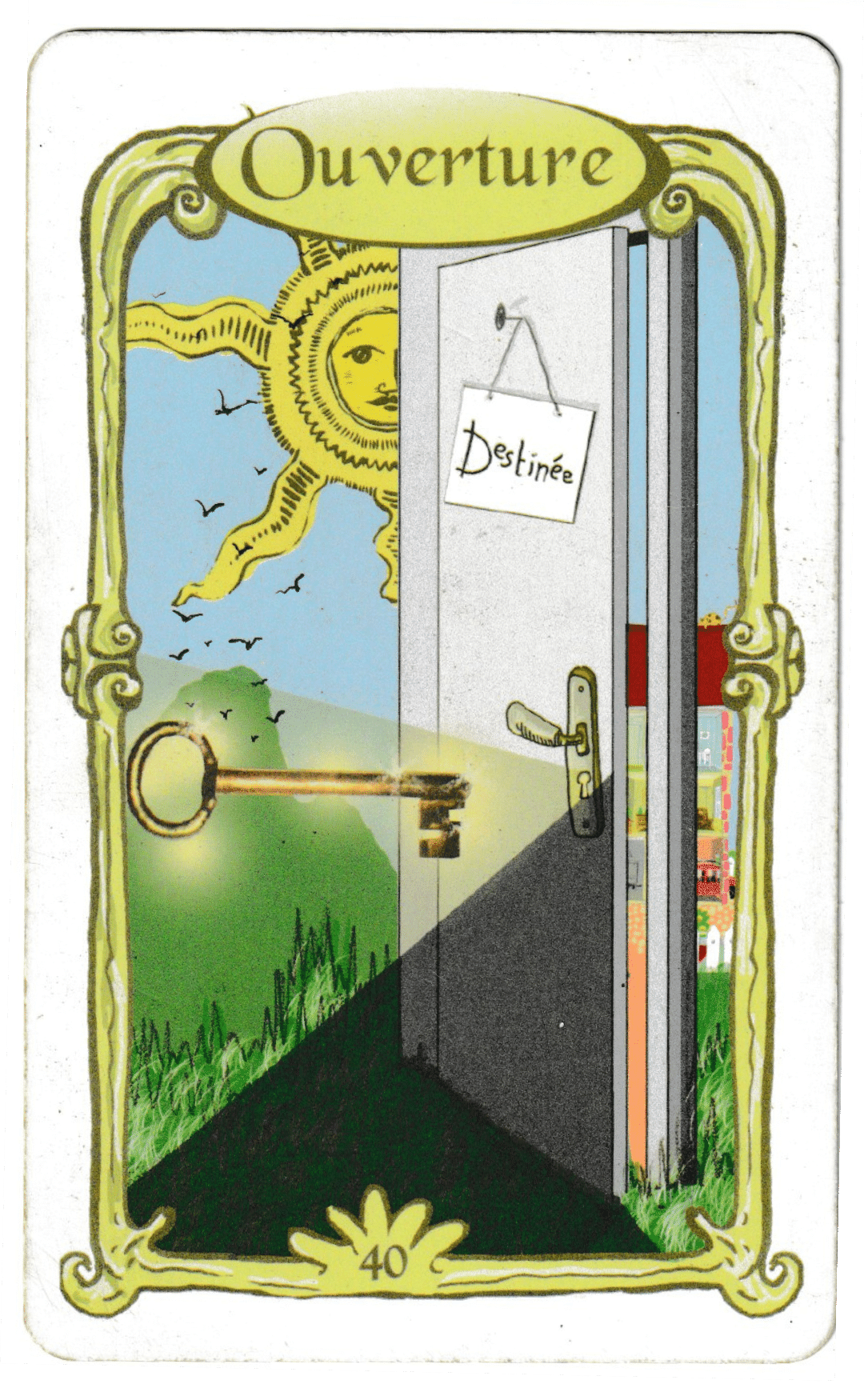 Oracle des Miroirs : la carte Ouverture - Signification et interprétation complète