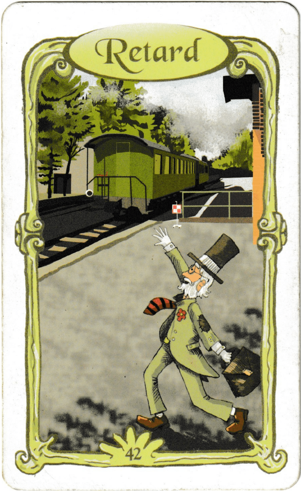 Oracle des Miroirs : la carte Retard - Signification et interprétation complète