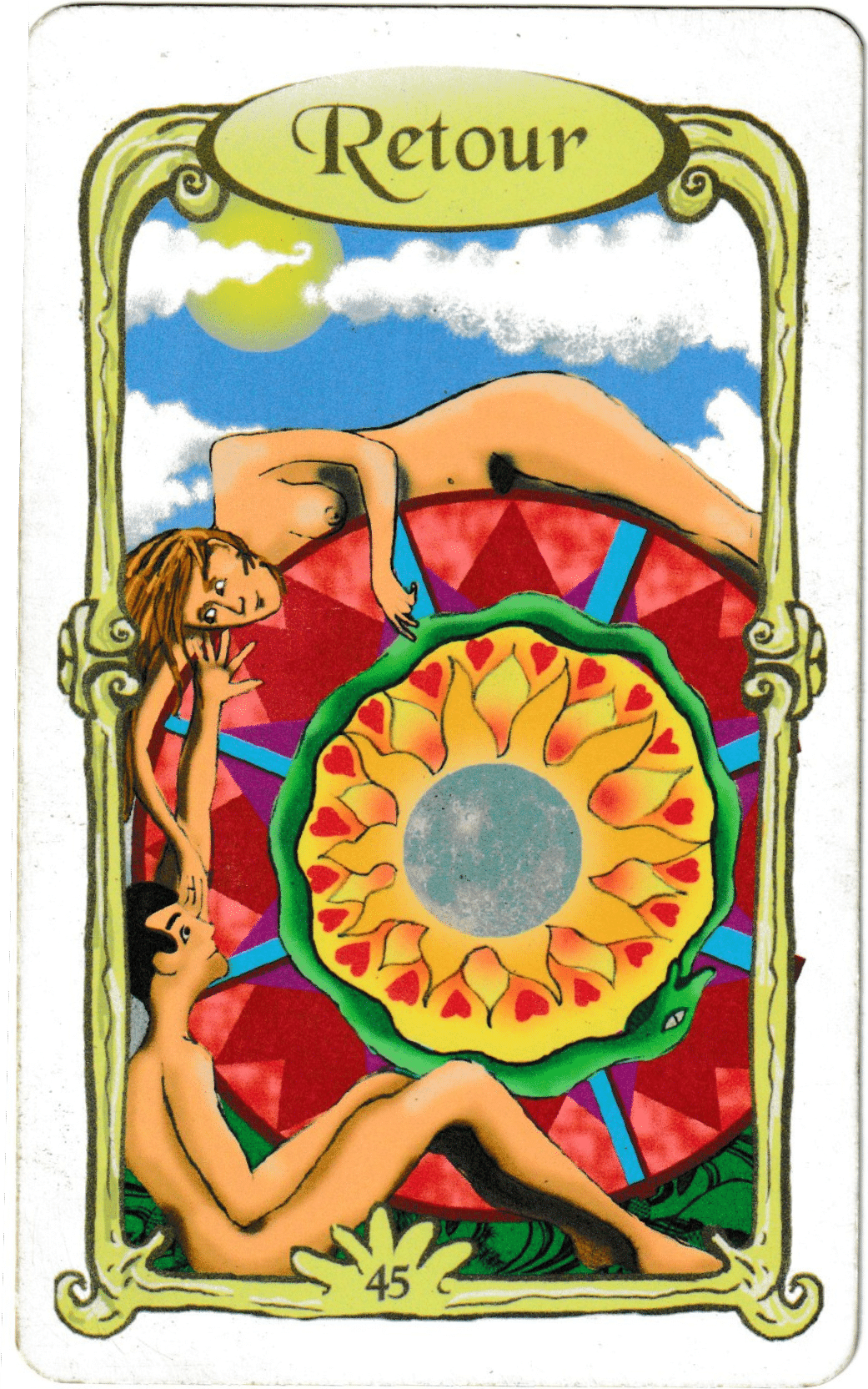 Oracle des Miroirs : la carte Retour - Signification et interprétation complète