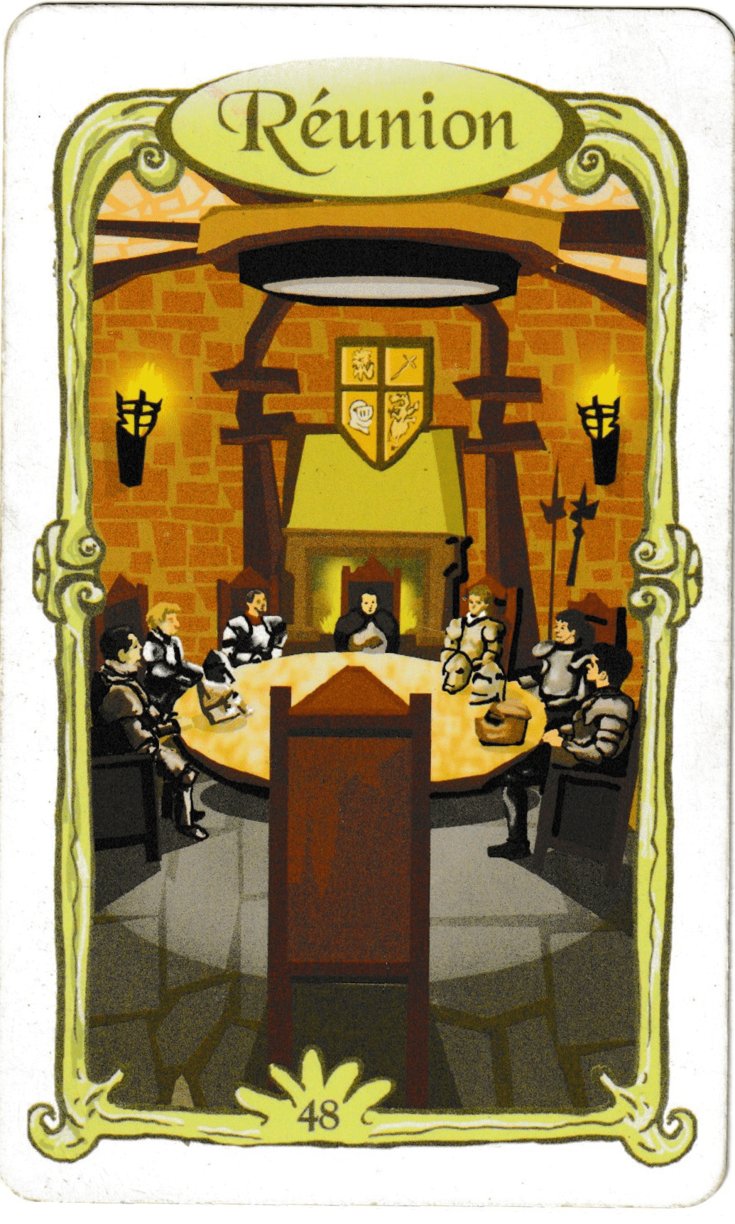 Oracle des Miroirs : la carte Réunion - Signification et interprétation complète