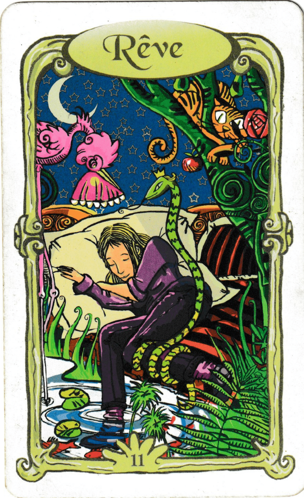 Oracle des Miroirs : la carte Rêve - Signification et interprétation complète