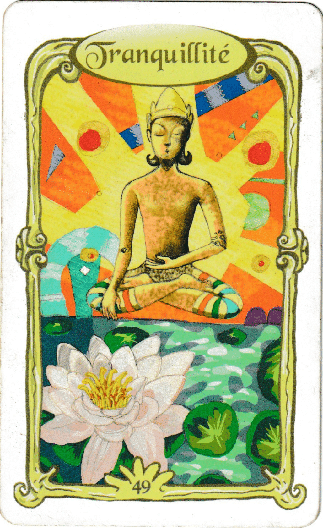 Oracle des Miroirs : la carte Tranquillité - Signification et interprétation complète