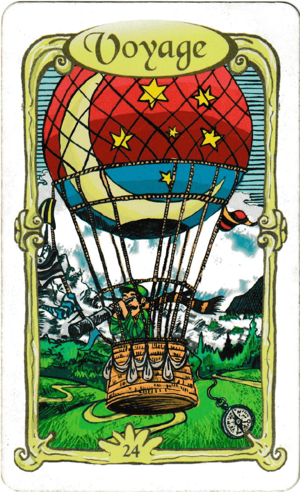 Oracle des Miroirs : la carte Voyage - Signification et interprétation complète