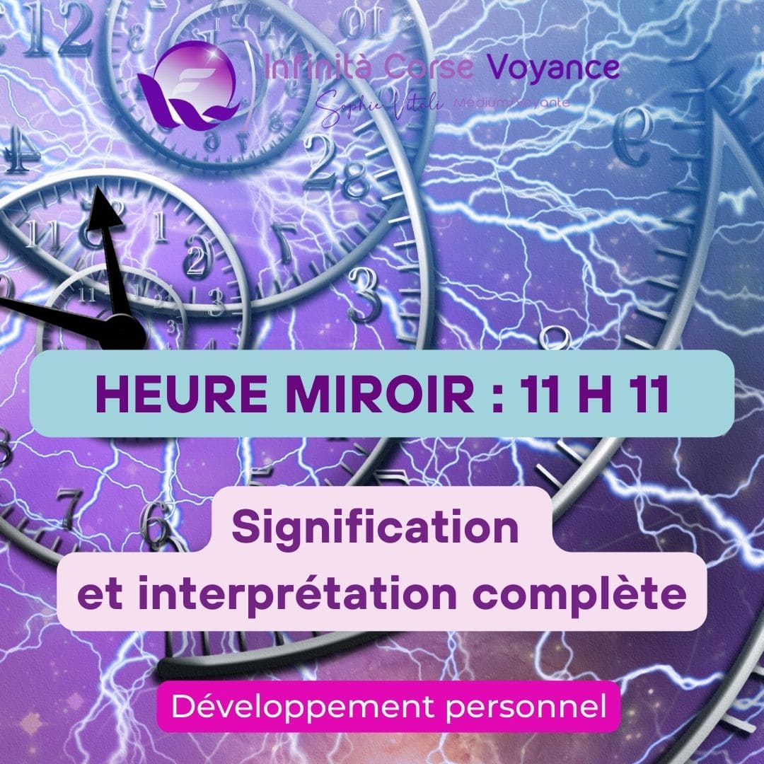 La synchronicité de l'heure miroir 11 h 11 - Signification et interprétation complète