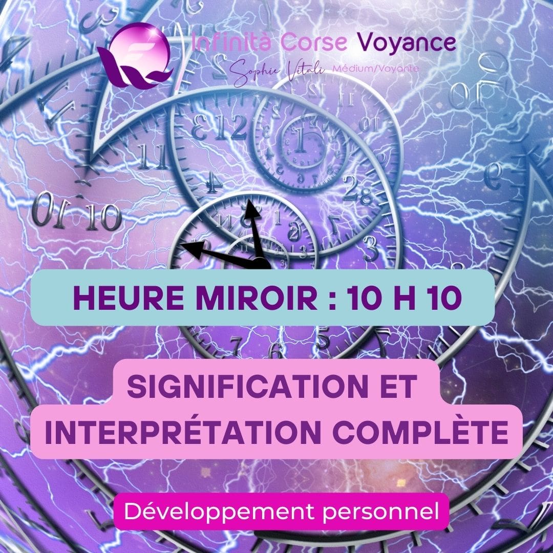 Heure miroir 10 h 10 - Signification et interprétation complète