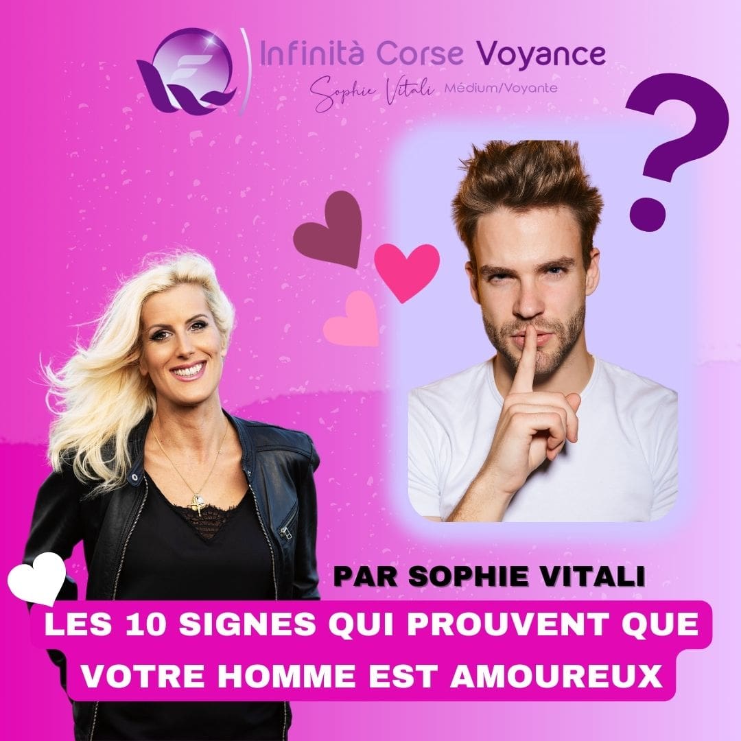 Les 10 signes qui prouvent que le coup de foudre existe et que votre homme est amoureux par Sophie Vitali